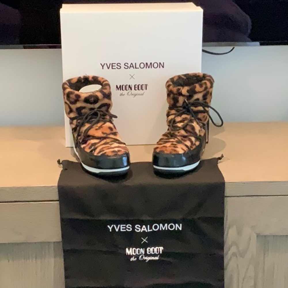 Yves Salomon x Moon Boot